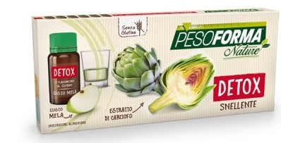 PESOFORMA NATURE DETOX SNELLENTE 6 FLACONCINI DA 10 ML - farmanauta.it
