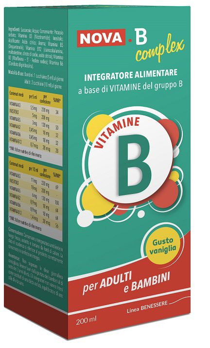 NOVA B SCIROPPO 200 ML - farmanauta.it