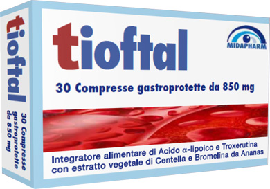TIOFTAL 30 COMPRESSE GASTROPROTETTE - farmanauta.it