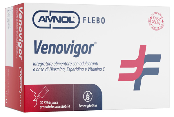 VENOVIGOR 20 STICK PACK GRANULATO OROSOLUBILE - farmanauta.it