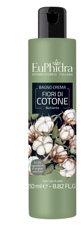 EUPHIDRA BAGNOCREMA NUTR COTONE BAGNO CREMA IN FLACONE CON ETICHETTA - farmanauta.it