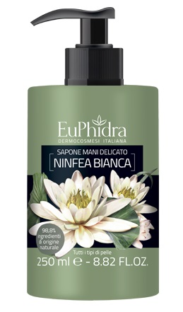 EUPHIDRA SAPONE LIQUIDO MANI NINFEA IN FLACONE CON ETICHETTA DISPENSER - farmanauta.it