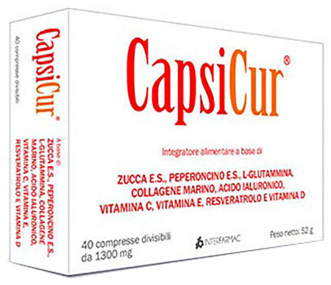 CAPSICUR 40 COMPRESSE - farmanauta.it