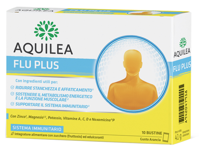 AQUILEA FLU PLUS 10 BUSTINE - farmanauta.it