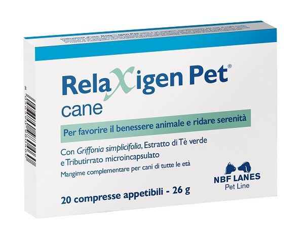 RELAXIGEN PET CANE BLISTER 20 COMPRESSE APPETIBILI - farmanauta.it