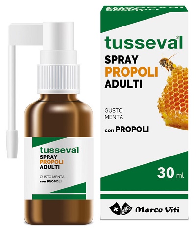 TUSSEVAL GOLA PROPOLI SPRAY PER ADULTI 30 ML - farmanauta.it