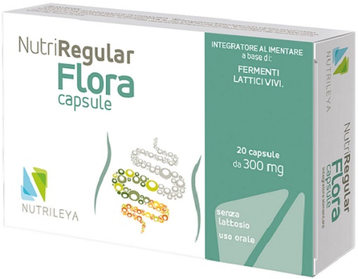 NUTRIREGULAR FLORA 20 CAPSULE - farmanauta.it
