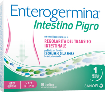 ENTEROGERMINA INTESTINO PIGRO 10 BUSTINE - farmanauta.it