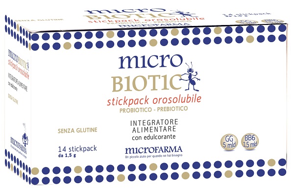 MICROBIOTIC STICK PACK 14 BUSTINE - farmanauta.it
