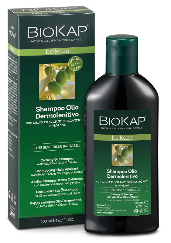 BIOKAP SHAMPOO OLIO DERMOLENITIVO 200 ML - farmanauta.it