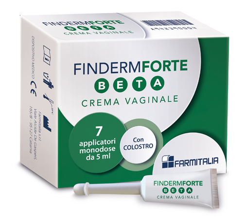 FINDERM FORTE BETA CREMA VAGINALE 7 APPLICATORI MONOUSO 5 G - farmanauta.it