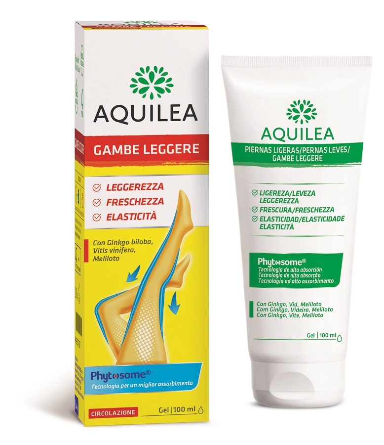 AQUILEA GAMBE LEGGERE GEL 100 ML - farmanauta.it