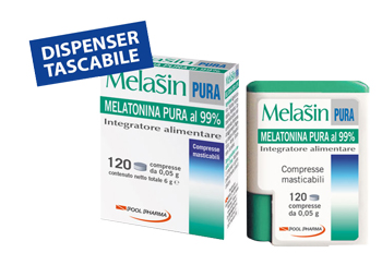 MELASIN PURA 120 COMPRESSE - farmanauta.it