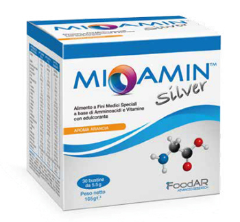 MIOAMIN SILVER 30 BUSTINE 5,5 G AROMA ARANCIA - farmanauta.it