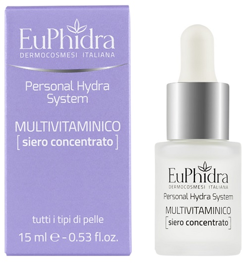 EUPHIDRA PERSONAL HYDRA SYSTEM MULTIVIT SIERO CONCENTRATO 15 ML - farmanauta.it