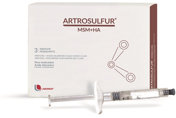 ARTROSULFUR MSM+HA 3 SIRINGHE PRERIEMPITE - farmanauta.it