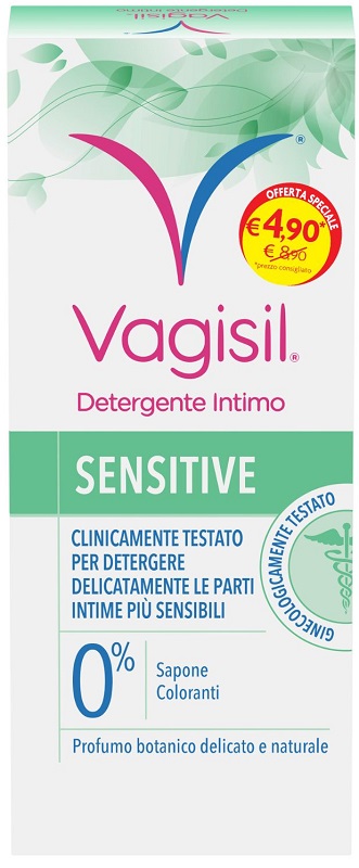 VAGISIL DETERGENTE SENSITIVE 250 ML - farmanauta.it