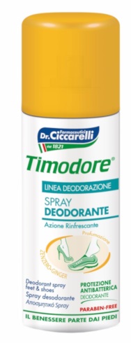 TIMODORE SPRAY DEODORANTE ALLO ZENZERO 150 ML - farmanauta.it