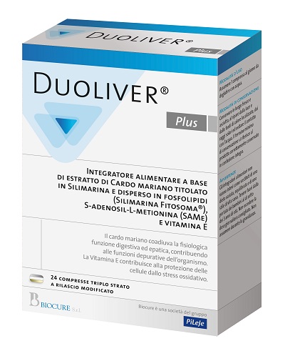 DUOLIVER PLUS 24 COMPRESSE - farmanauta.it