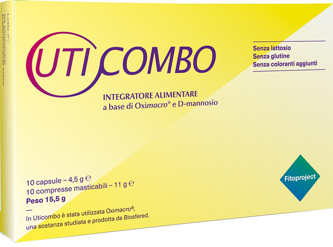 UTICOMBO 10 CAPSULE + 10 COMPRESSE MASTICABILI - farmanauta.it