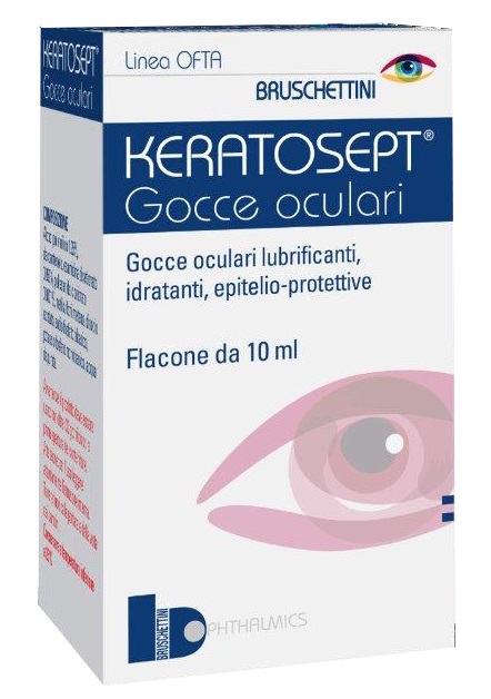 GOCCE OCULARI KERATOSEPT 10 ML - farmanauta.it