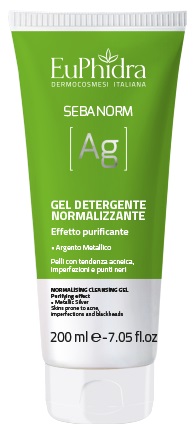 EUPHIDRA SEBANORM AG GEL DETERGENTE 200 ML - farmanauta.it