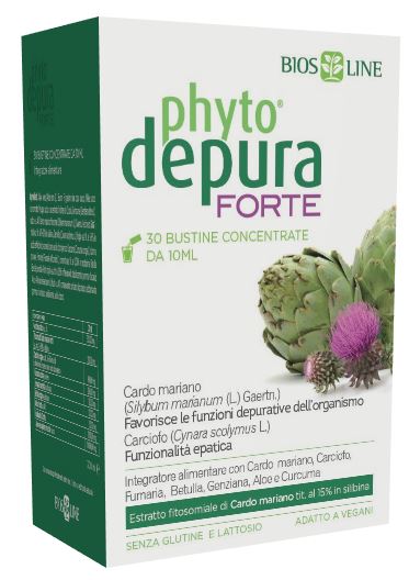 PHYTODEPURA FORTE CONCENTRATO 30 BUSTINE DA 10 ML - farmanauta.it