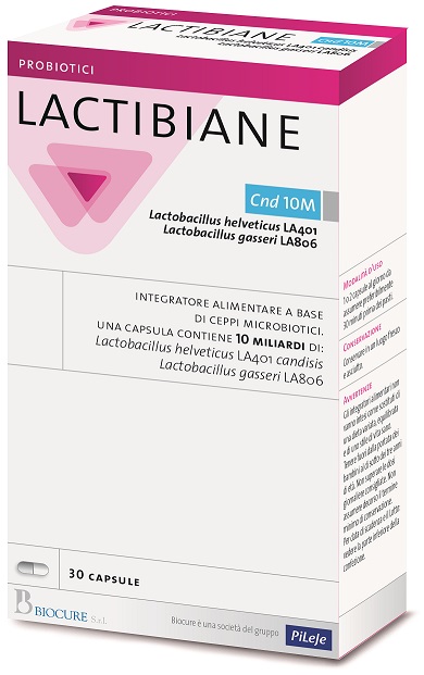 LACTIBIANE CND 10M 30 CAPSULE - farmanauta.it