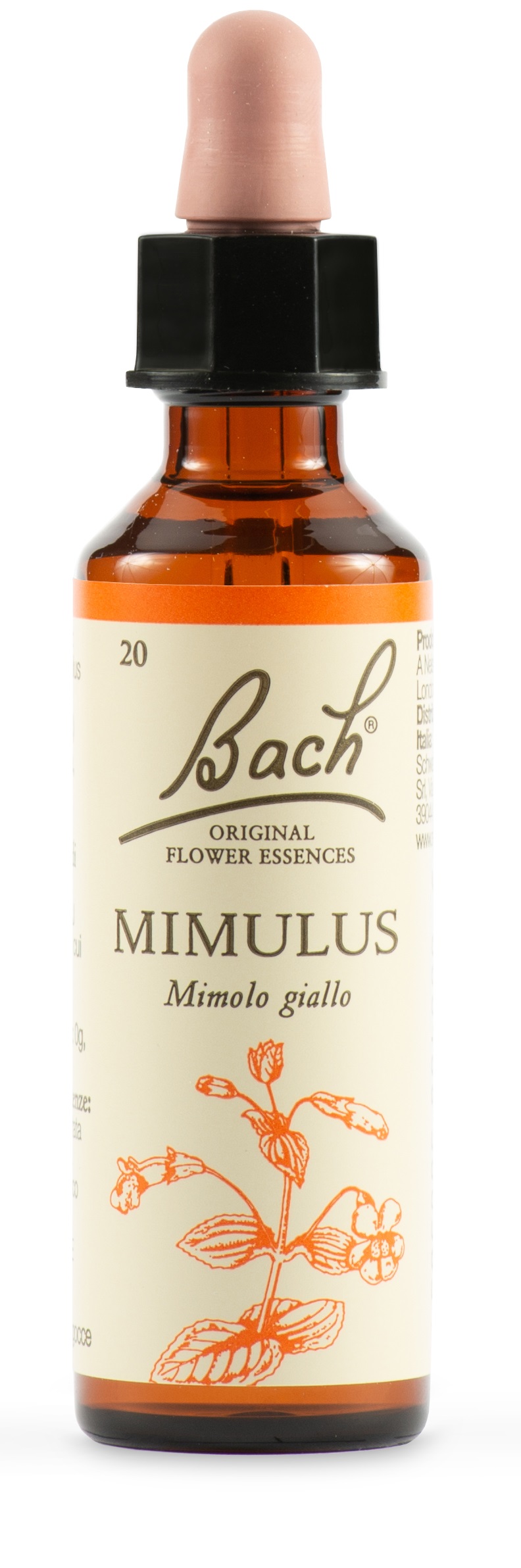 MIMULUS BACH ORIG 20 ML - farmanauta.it