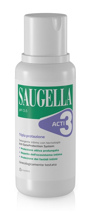 SAUGELLA ACTI3 DETERGENTE INTIMO 250 ML - farmanauta.it