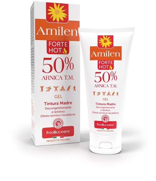 ARNILEN GEL ARNICA TM 50% FORTE HOT 100 ML - farmanauta.it