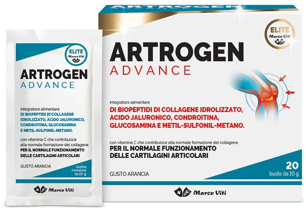ARTROGEN ADVANCE 20 BUSTINE DA 10 G - farmanauta.it
