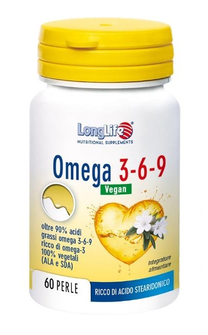 LONGLIFE OMEGA 369 VEGAN 750 MG 60 PERLE - farmanauta.it