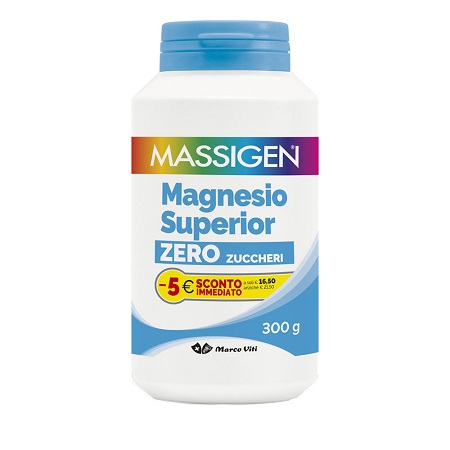 MASSIGEN MAGNESIO SUPERIOR PROMO 300 G - farmanauta.it