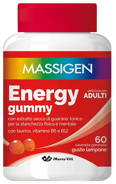 MASSIGEN ENERGY GUMMY 60 CARAMELLE - farmanauta.it