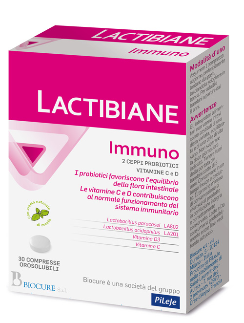 LACTIBIANE IMMUNO 30 COMPRESSE - farmanauta.it