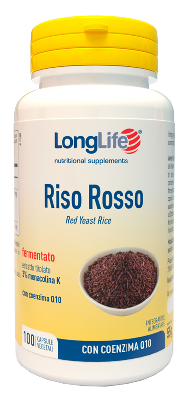 LONGLIFE RISO ROSSO 100 CAPSULE VEGETALI - farmanauta.it