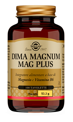 DIMA MAGNUM MAG PLUS 100 TAVOLETTE - farmanauta.it