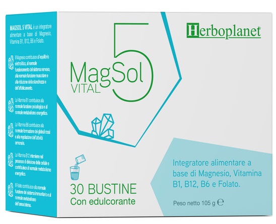 MAGSOL 5 VITAL 30 BUSTINE - farmanauta.it