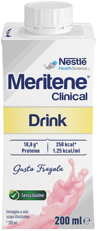 MERITENE CLINICAL DRINK FRAGOLA 200 ML - farmanauta.it