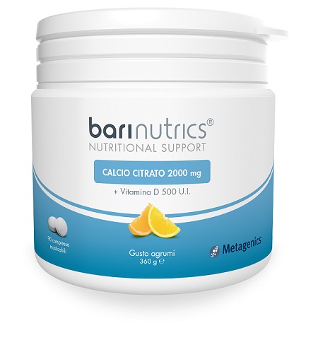 BARINUTRICS CALCIO CITRATO ARANCIA LIMONE ITA 90 COMPRESSE - farmanauta.it