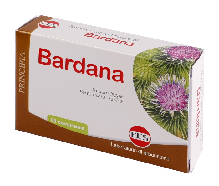 BARDANA ESTRATTO SECCO 60 COMPRESSE - farmanauta.it