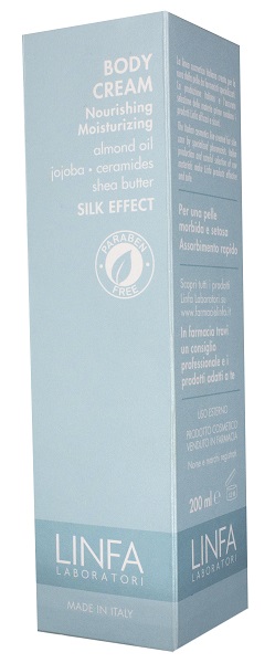 LINFA CREMA CORPO NUTRIENTE IDRATANTE EFFETTO SETA 200 ML - farmanauta.it