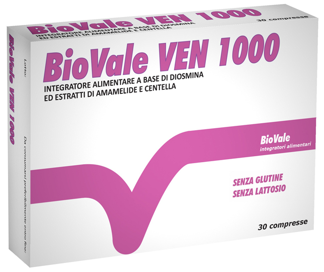 BIOVALE VEN 1000 30 COMPRESSE - farmanauta.it