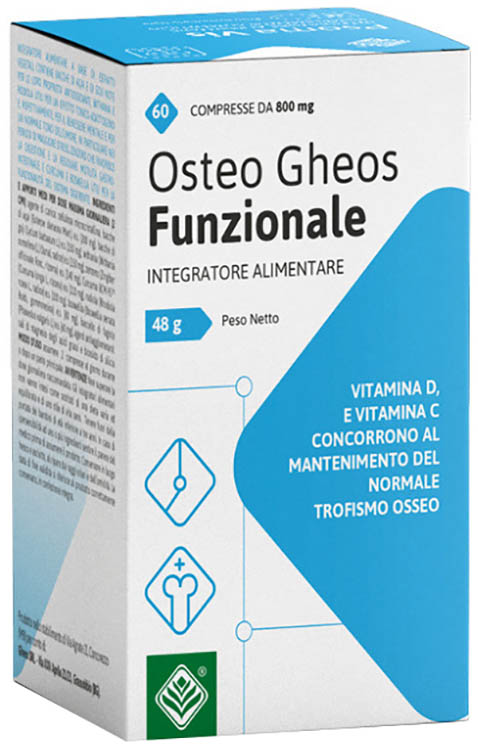OSTEO GHEOS FUNZIONALE 60 COMPRESSE - farmanauta.it
