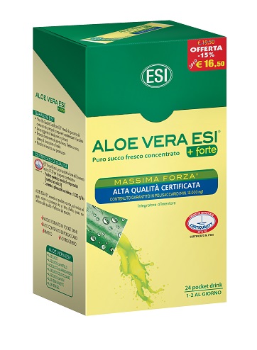 ESI ALOE VERA 24 POCKET DRINK MASSIMA FORZA 24 POCKET 20 ML - farmanauta.it