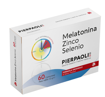 MELATONINA ZINCO SELENIO PIERPAOLI 60 COMPRESSE - farmanauta.it