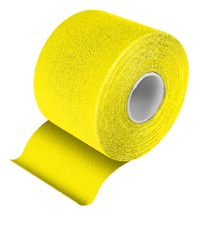 KINESIOTAPING M 5 X 5 CM GIALLO - farmanauta.it