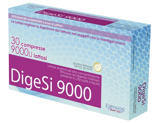 DIGESI 9000 30 COMPRESSE 9000U LATTASI - farmanauta.it