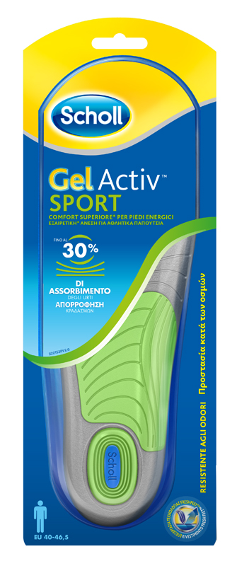 SCHOLL GEL ACTIV SPORT UOMO - farmanauta.it